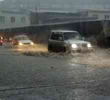 Anapa. Poplave i tropska kiša