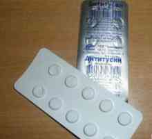 "Antitusin" (tablete): upute za upotrebu. Iz onoga što pomaže lijek?