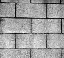 Građevni blokovi: karakteristike, recenzije. Betonski zid blokovi