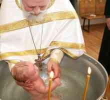 Što je kryzhma za krštenje? Kryzhma za krštenje djeteta s rukama