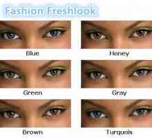 Color kontaktne leće freshlook colorblends: recenzije, fotografije