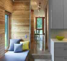 Drveni zidovi u drvenoj kući: instalacija. Pregrade interijera u drvenoj kući