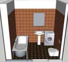 Dizajn u kombinaciji kupaonica mali prostor