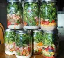 Početna konzerviranje bez dodatnih teškoća: recept za zimsko povrće, salata