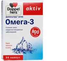 "Aktivni Doppelgerts omega-3". Vitaminski preparati. Upute za upotrebu