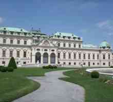 Palača Belvedere (Beč): opis i povijest od najzanimljivijih atrakcija u Austriji