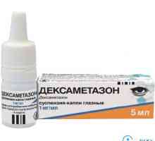 Kapi za oči `Deksametazon`: upute za korištenje