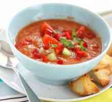 Topla i hladna gazpacho juha s rajčicom: recept