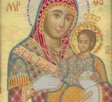 Ikona Gospe od Betlehema. Pravoslavni ikone. sveci ikone