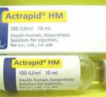 Inzulin „Actrapid”: opis lijeka i sastava