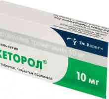 Učinkovit analgetik droge 'Ketorol`. Injekcije i tablete