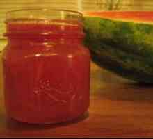 Kako pripremiti džem od lubenice pulpe, oguliti i sok?