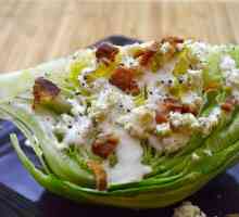Kako pripremiti salate sa salatom „ledenog brijega” (recepti)