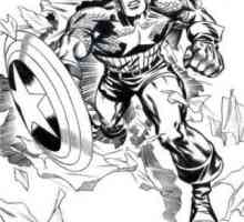 Kako crtati Captain America? Stvaranje superheroj! Detaljan opis sa korak skica