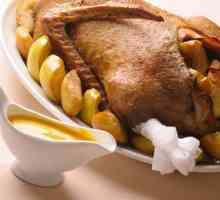 Kako kuhati patku s krumpirom u pećnici stola odmor?