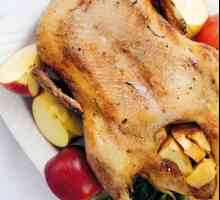 Kako kuhati ukusnu patku s jabukama za stolom odmor?