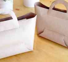 Kako napraviti torbu papira: dvije zanimljive načine
