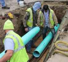 PVC kanalizacijske cijevi: Veličina i odabir pravila
