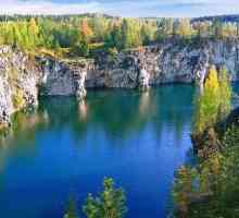 Karelia. Marble Canyon - jedinstveni prirodni spomenik, napravljen ljudskom rukom