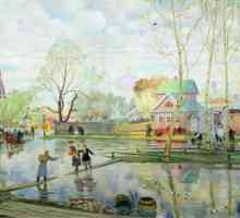Slika Kustodiev „Maslenitsa” i druge poznate radove i biografija umjetnika