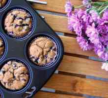Cupcakes s ribiza: recepti