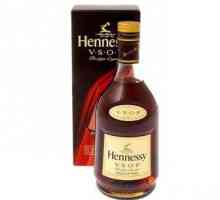 Konjak "Hennessy vsop": fotografije, opis