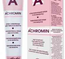 Kozmetički vrhnje „Ahromin”: Upute za uporabu