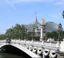 Prekrasna arhitektonski spomenik, nazvana po Aleksandra 3, - most u Parizu