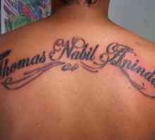 Lijepa slova za tetovaže. Lijepa prijenos slova tetovaža za muškarce i žene