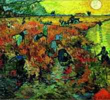 „Crveni vinograd” Van Gogh - opis, povijest stvaranje i sudbina slikama