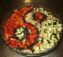 Kulinarski salata recept „yin-yang” - jela za ljubitelje