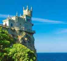 „Progutati gnijezdo” na Krimu - romantična dvorac u duhu srednjeg vijeka