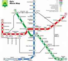 Kijev metro: shema i način rada