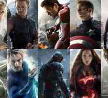 "The Avengers: Ultron doba" - glumci i uloge. fantastika triler