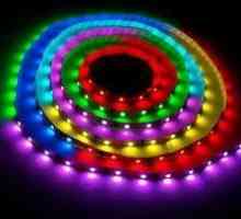 Neobična RGB LED vrpce u uređenju sobe