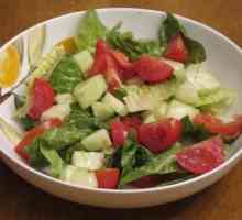 Krastavci i rajčice: prednosti i kalorijski sadržaj. Salata od rajčice i krastavaca - pripremaju dom