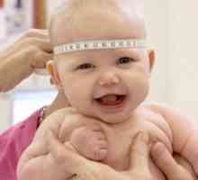 Opseg glave djeteta mjesecima - kriterij mentalno i fizičko zdravlje