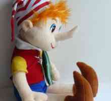 Opis Pinocchio lutka. Materijali za školsku sastav