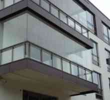 Balkon stakla aluminija ili plastike. balkon projekt ostakljenje: fotografije