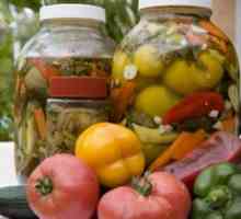 Izabrane povrće u zimi bez sterilizacije kao što su osobe s različitim okusima
