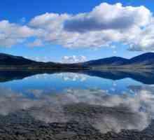 Jezero Plosnati jezero, SAD: opis, slika