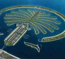 Palm Jumeirah, Ujedinjeni Arapski Emirati. Opis umjetnih palmi otoka u Dubaiju