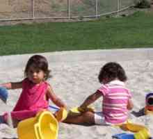 Pijesak terapija za djecu predškolske dobi. pijesak na platnu