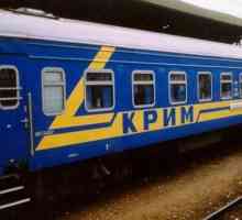 Vlak na Krim. Vlakovi iz Ukrajine u Krim. St. Petersburg - Krim: vlak