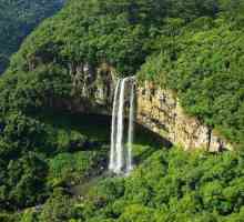 Zapanjujući slap Karakol. Najljepših slapova u Brazilu