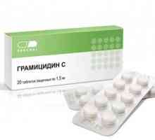 Lijek „gramicidin s”: Opis, indikacijama, preporuke za primjenu
