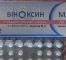 Lijek „Vinoksin”: upute za upotrebu, naznaka