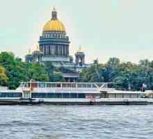 Šetnja uz rijeku Neva. River izlete u St. Petersburgu: cijenu
