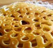 Jednostavni recept mrežastu palačinke koriste kefir