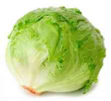 Salata-ledena: ugljikohidrati, kalorije, korist